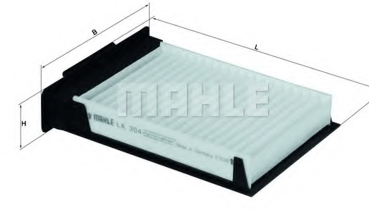 BYD series air conditioning filter
